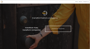 transformation.company website screen