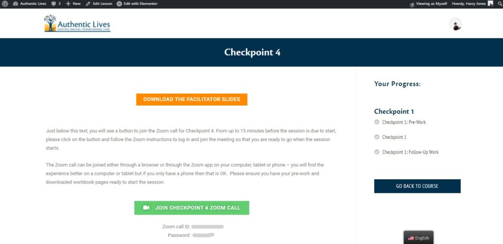 Authentic Lives Screenshot Checkpoint 4